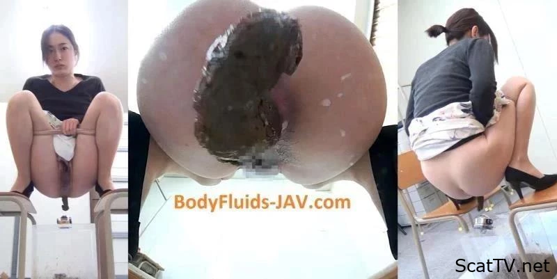 BFJG-55 Lick and suck turd after defecation and feces lubricant for masturbation pussy. - Rides With Shit, Scatting Dominatio, Delicious Scat