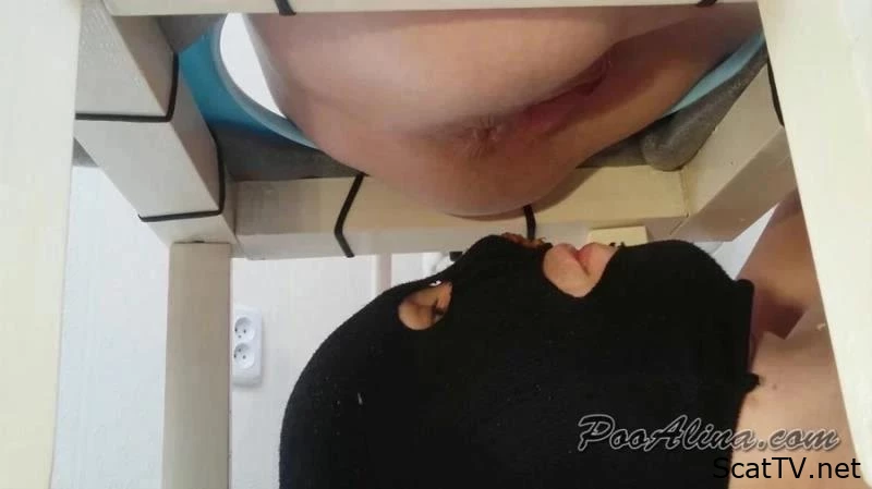 A living female toilet, swallowing shit Close-up - Really smelly enema from Alina in mouth slave - Angelica - evamarie88 - Amateurs Farting, Group Scat, Exciting Diarrhea