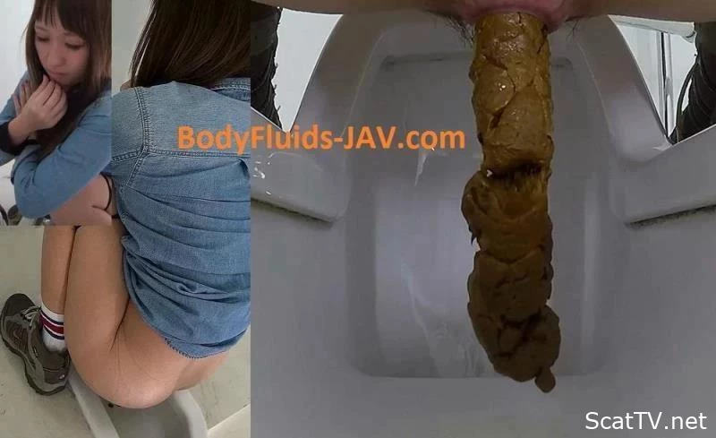 BFFF-140 Young mistress shit in mouth toilet slave and smear poop on face. - Champagne Scat, Chewing Brother's Shit, Sex Shit