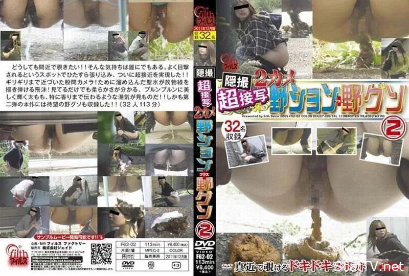 F62-02 カメ隠撮限界我慢大便 Peeping on Pleasant Toilet 漏れそなオナラに大小便 - European Hardcore Scat, Scatinbrazil, Older Women Shit