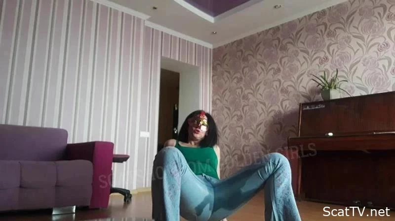 Tatiana shit in jeans - Svetlana - Ass, Harshly Shit himself, Shits