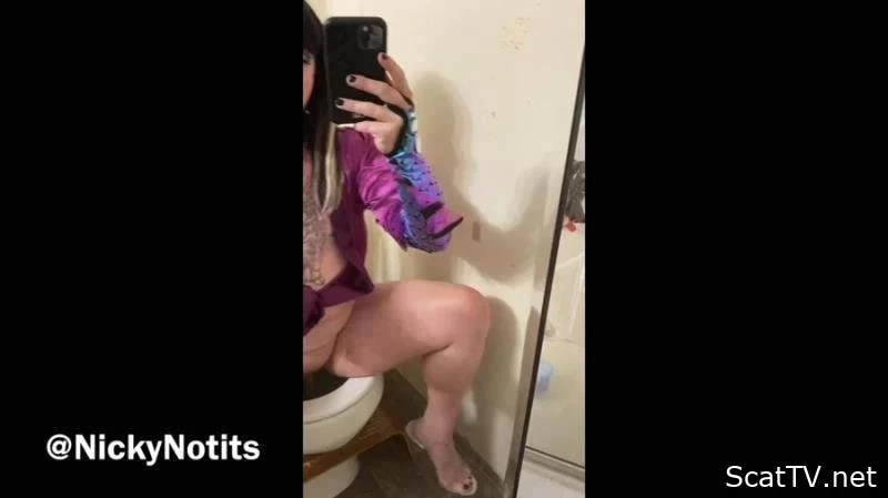 Pretty Pooping Princess - FuzzyWolf - Food From Shit, Food Scat, Torture Scat