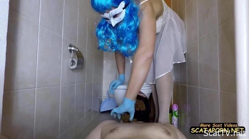 Shit-eater In The Toilet - scatdesire - Big Pile, Night Scat, Dirty Scat Solo