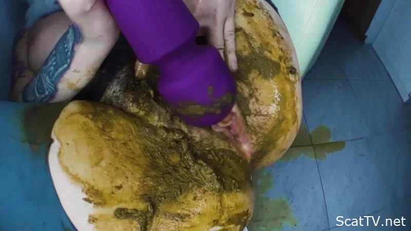 OMG! Sexy Ass Furry Scat POV - DirtyBetty - Closeup Feces, Smearing Shit, Scat Fuck