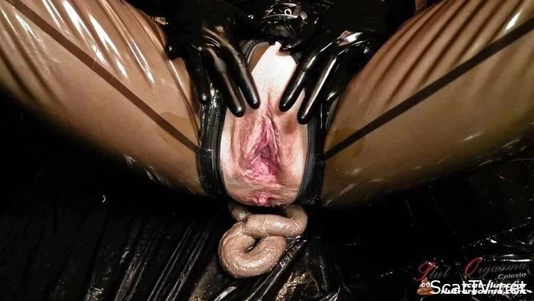 Rubber doll in the shit heaven - SlutOrgasma - Deep Throat With Shit, Buttplug, Asslick