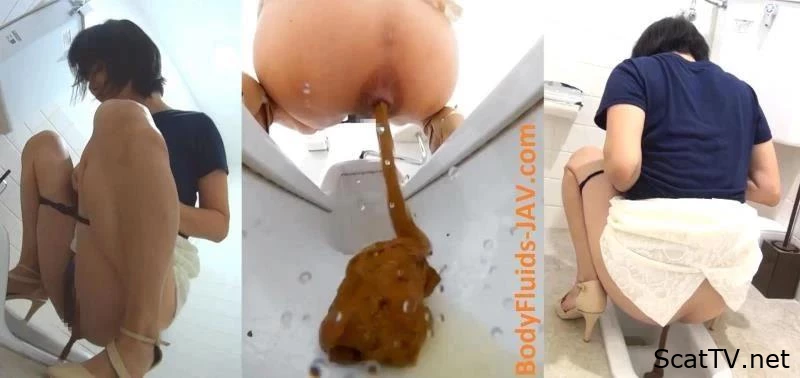 BFFF-86 Double penetration dildo in dirty holes and squirting. - Scat Pics, Desperately Shit, Repeatedly Poops