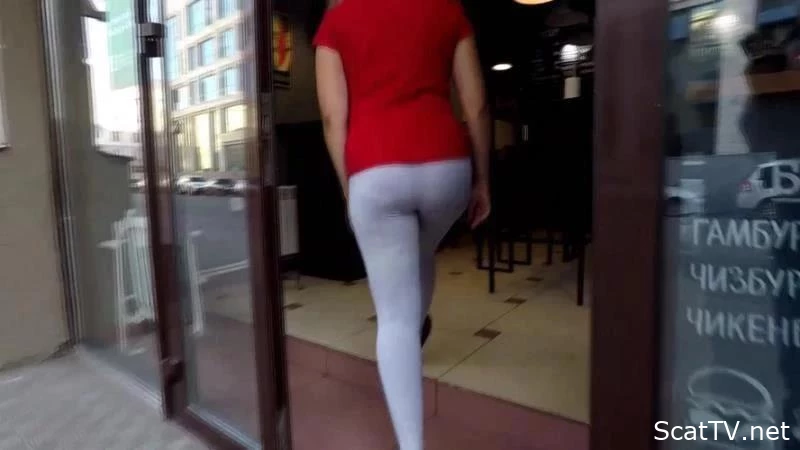 Urgent Pantypoop in Public Store - Leggings Pooping In Public Cafe - Bad Girl Pooping In The Store! - Spanking Scat, Project Scat, Shitty Panties