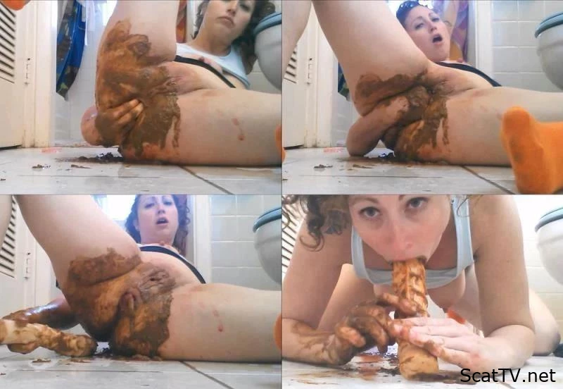 BFSpec-57 Feeding woman food and shit. - Contains Ass Licking, Phone View Scat, Keeps Shit in Hands