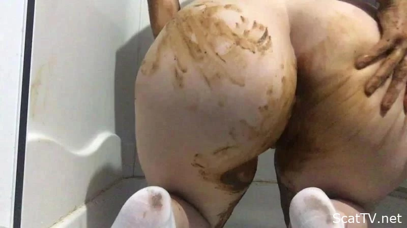 Pee and Poo Smear - JessicaKay - Scattered, Proud Scat, Roleplay With Shit