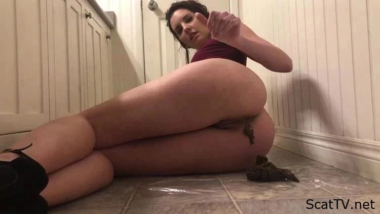 burgundy dress ass poop worship - TinaAmazon - Piggy Shit, Pieces Of Shit, Teenies Shit