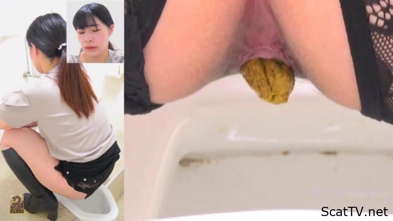 Women Wearing o-back Panties in the Toilet Part-8 P1 - Shit In Phase, Scat Couple, Toilet humiliation